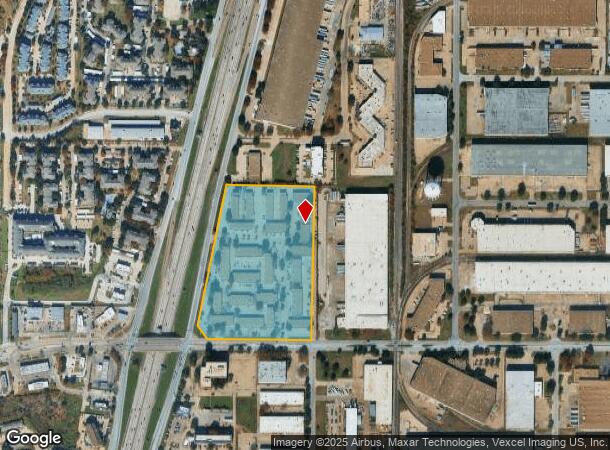 2102 N State Highway 360, Grand Prairie, TX Parcel Map