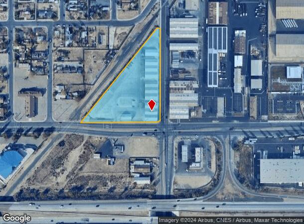  1500 E Brundage Ln, Bakersfield, CA Parcel Map