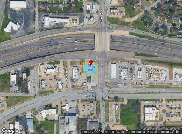 105 N Main St, Euless, TX Parcel Map