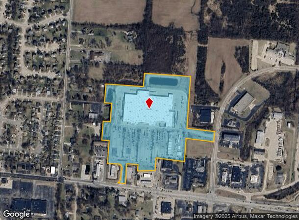 1275 E 2Nd St, Franklin, OH Parcel Map