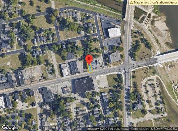  727 W 3Rd St, Dayton, OH Parcel Map