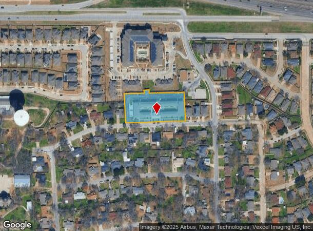 505 E Alexander Ln, Euless, TX Parcel Map