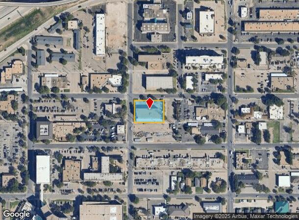 3815 21St St, Lubbock, TX Parcel Map