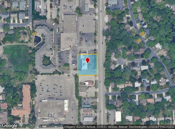 2050 Silver Lake Rd Nw, Saint Paul, MN Parcel Map