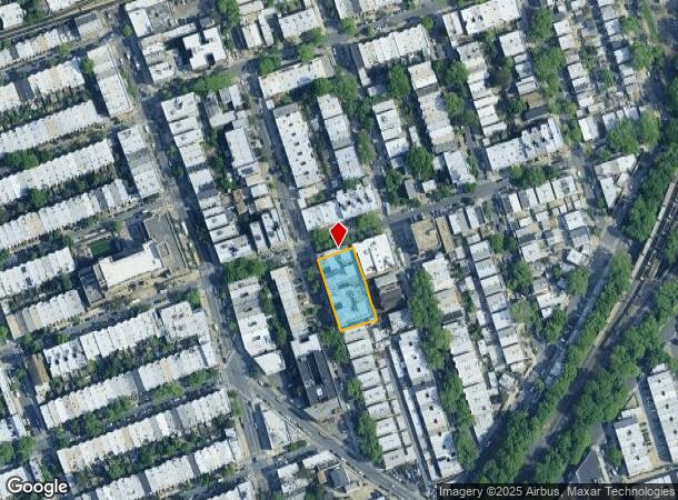  6202 Catalpa Ave, Ridgewood, NY Parcel Map