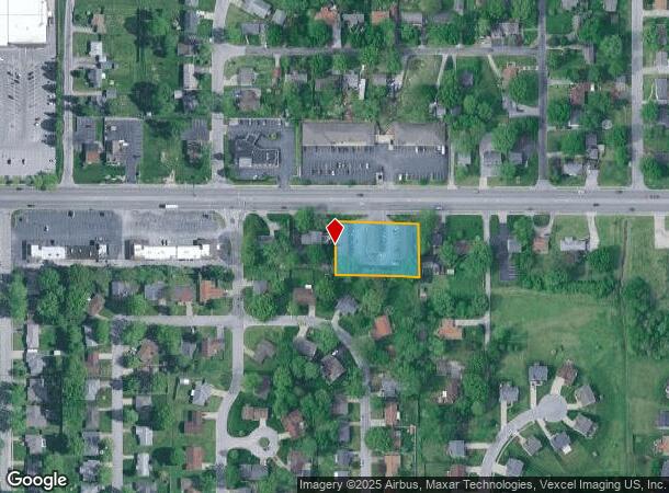  818 Lincoln Hwy, Fairview Heights, IL Parcel Map