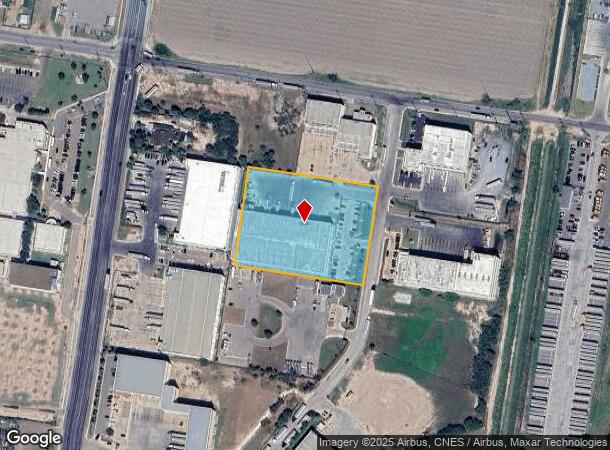  9900 Keystone, Pharr, TX Parcel Map