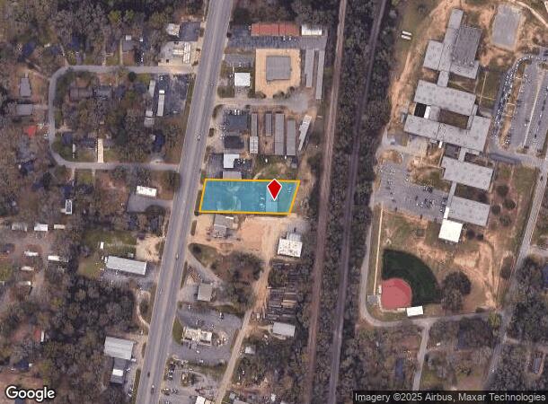  326 Saraland Blvd N, Saraland, AL Parcel Map