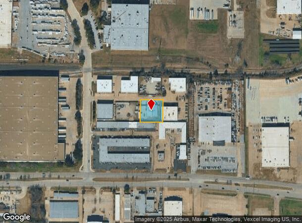 3208 Bishop Dr, Arlington, TX Parcel Map