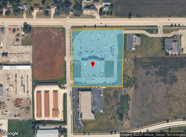 2575 E Washington St, West Bend, WI Parcel Map