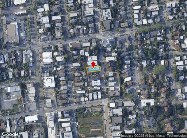  1650 Oxford St, Berkeley, CA Parcel Map