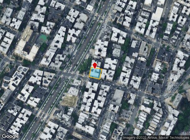2160 Anthony Ave, Bronx, NY Parcel Map
