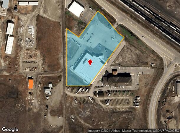  1950 W Roosevelt Hwy, Shelby, MT Parcel Map