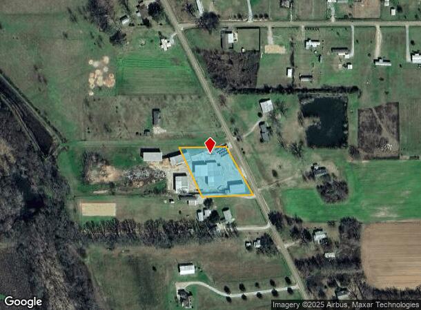 4016 Highway 107 S, Plaucheville, LA Parcel Map