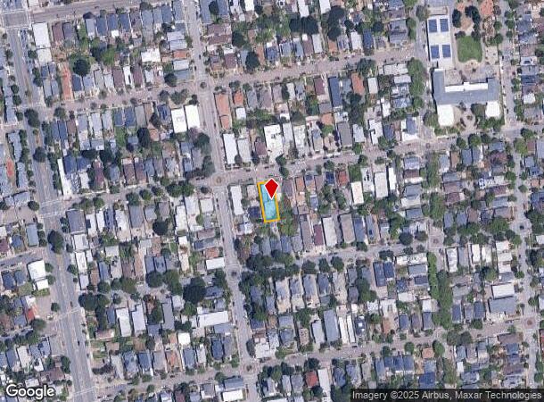  1610 Prince St, Berkeley, CA Parcel Map