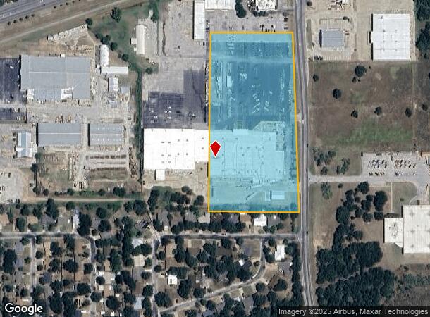  198 Garrett Morris Pkwy, Mineral Wells, TX Parcel Map