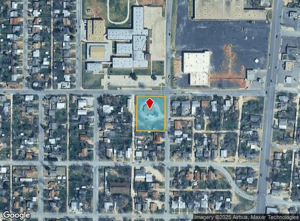  1166 Merchant St, Abilene, TX Parcel Map