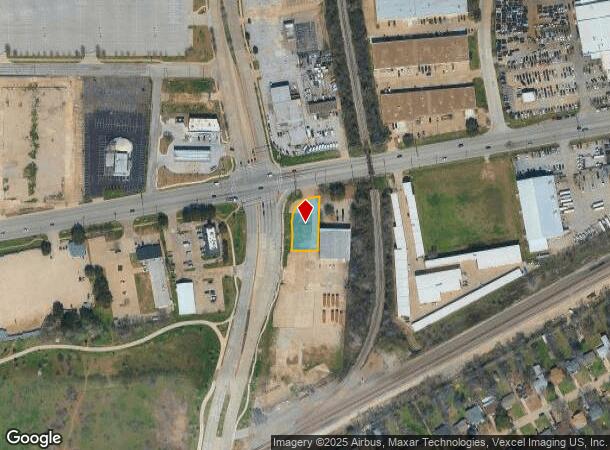 1800 E Division St, Arlington, TX Parcel Map