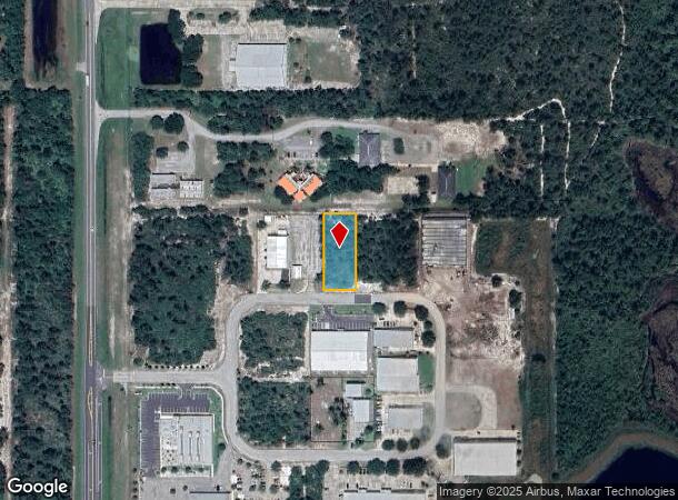  3081 Oxbow Cir, Cocoa, FL Parcel Map