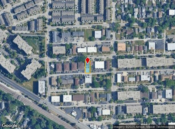  1017 E Crescent St Ne, Grand Rapids, MI Parcel Map