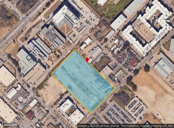  2311 Butler St, Dallas, TX Parcel Map