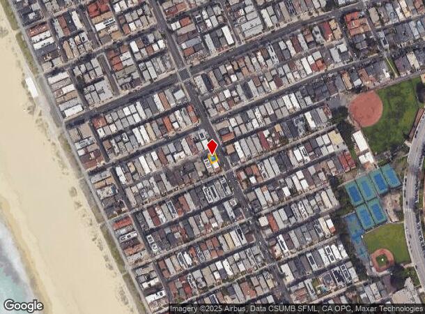 2007 Highland Ave, Manhattan Beach, CA Parcel Map