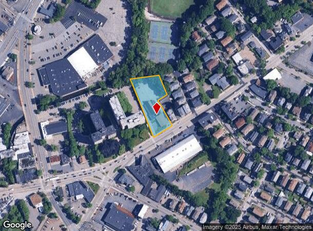  1048 Main St, Worcester, MA Parcel Map