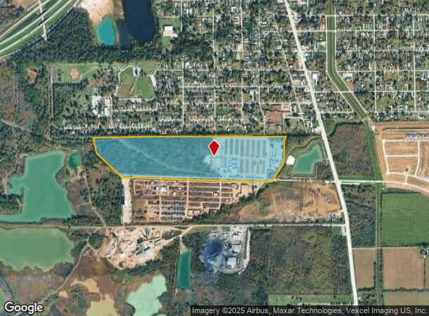  11615 Crosby Lynchburg Rd, Crosby, TX Parcel Map