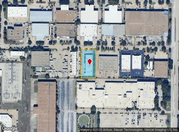  3218 Commander Dr, Carrollton, TX Parcel Map