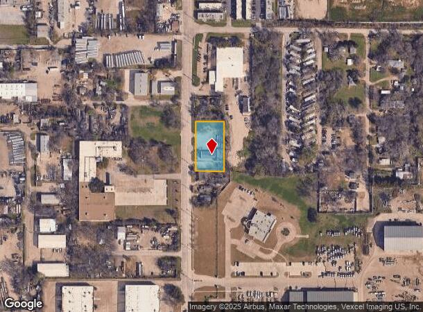  1306 N Union Bower Rd, Irving, TX Parcel Map