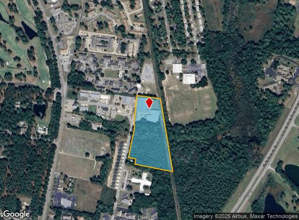  127 Sunset Cir, Moultrie, GA Parcel Map