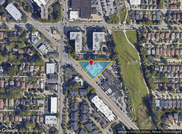  7535 Lincoln Ave, Skokie, IL Parcel Map