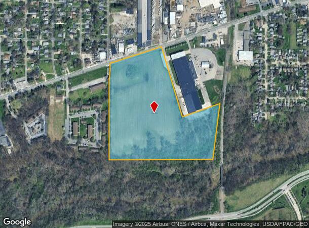 2400 Airport Hwy, Toledo, OH Parcel Map