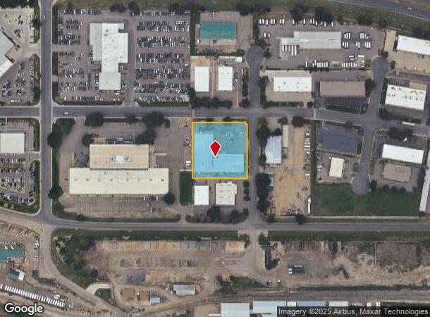 505 Weaver Park Rd, Longmont, CO Parcel Map