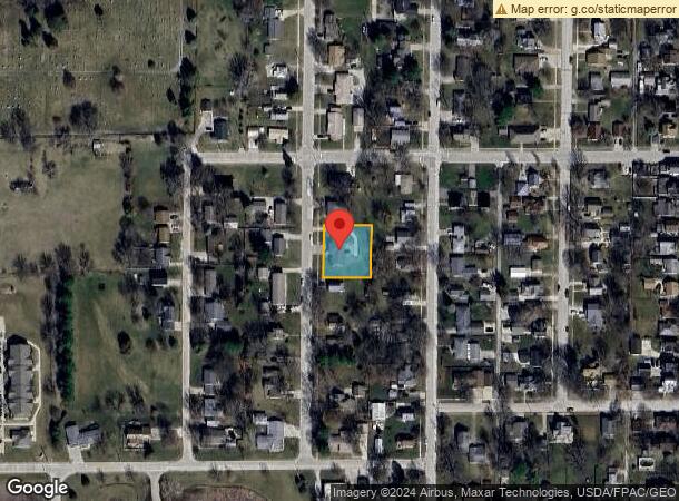  820 S Avenue C, Washington, IA Parcel Map