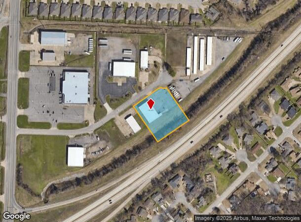  1400 Commerce Ct, Fort Smith, AR Parcel Map