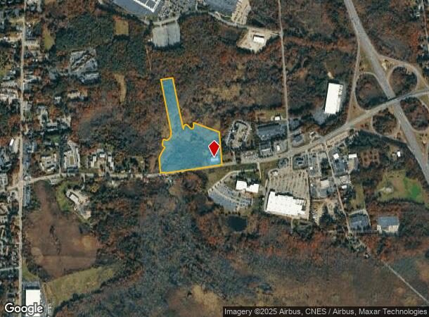  793 W Center St, West Bridgewater, MA Parcel Map