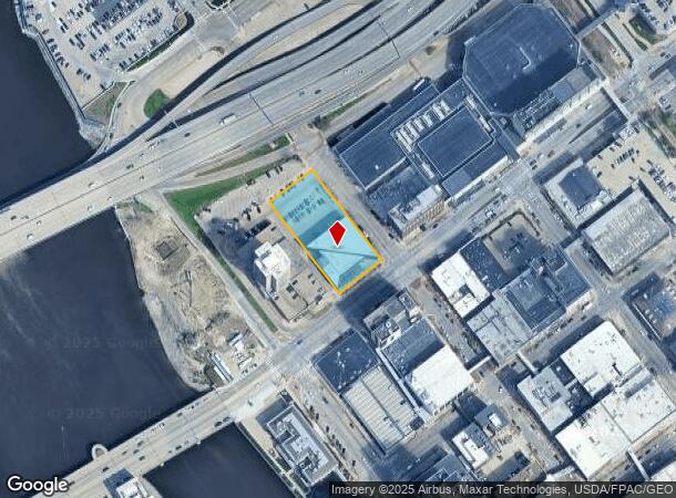 150 1St Ave Ne, Cedar Rapids, IA Parcel Map