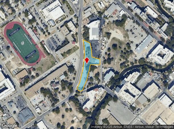  1322 N Saint Marys St, San Antonio, TX Parcel Map