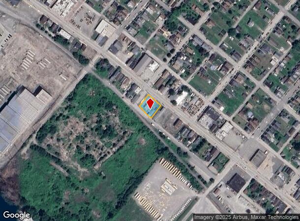  2600 Walnut St, Mckeesport, PA Parcel Map