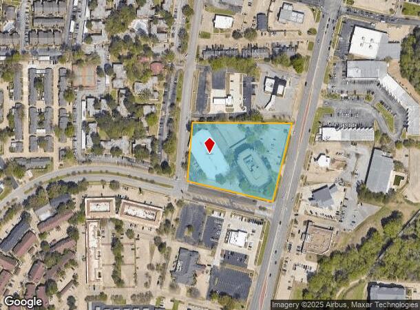 6101 S Broadway Ave, Tyler, TX Parcel Map