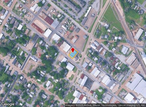  1703 Jefferson St, Lafayette, LA Parcel Map