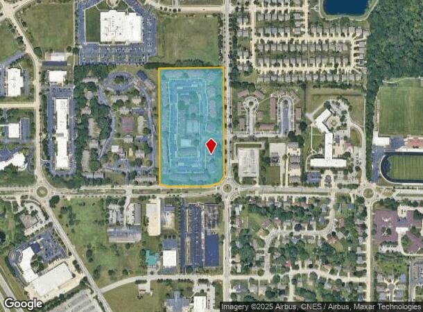 3302 Peppermill Dr, West Lafayette, IN Parcel Map