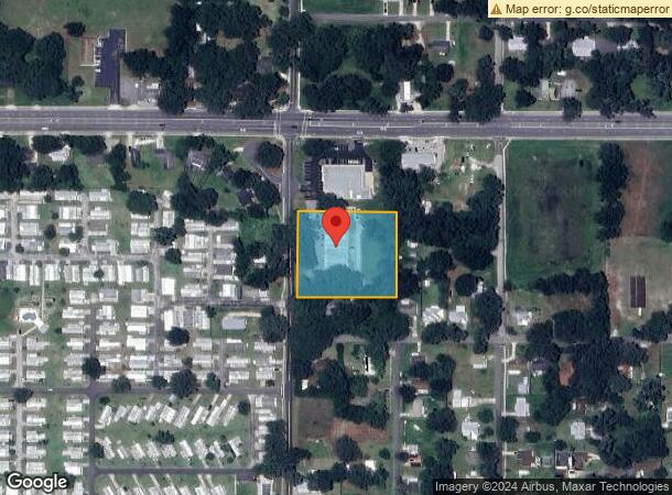  407 N West St, Bushnell, FL Parcel Map