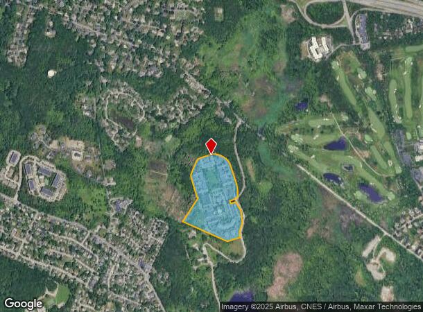 1000 Main Campus Dr, Lexington, MA Parcel Map
