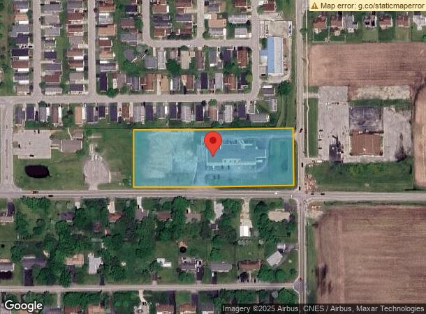  4840 W Court St, Monee, IL Parcel Map