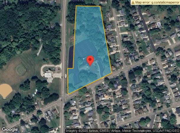  1600 Main Ave W, Massillon, OH Parcel Map