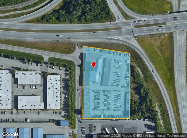 1840 W Intl Airport Rd, Anchorage, AK Parcel Map