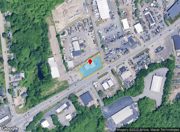 254 Sw Cutoff, Worcester, MA Parcel Map