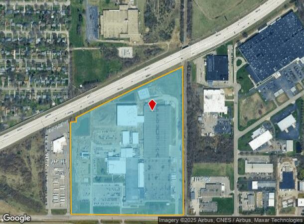  2605 E Kilgore Rd, Kalamazoo, MI Parcel Map